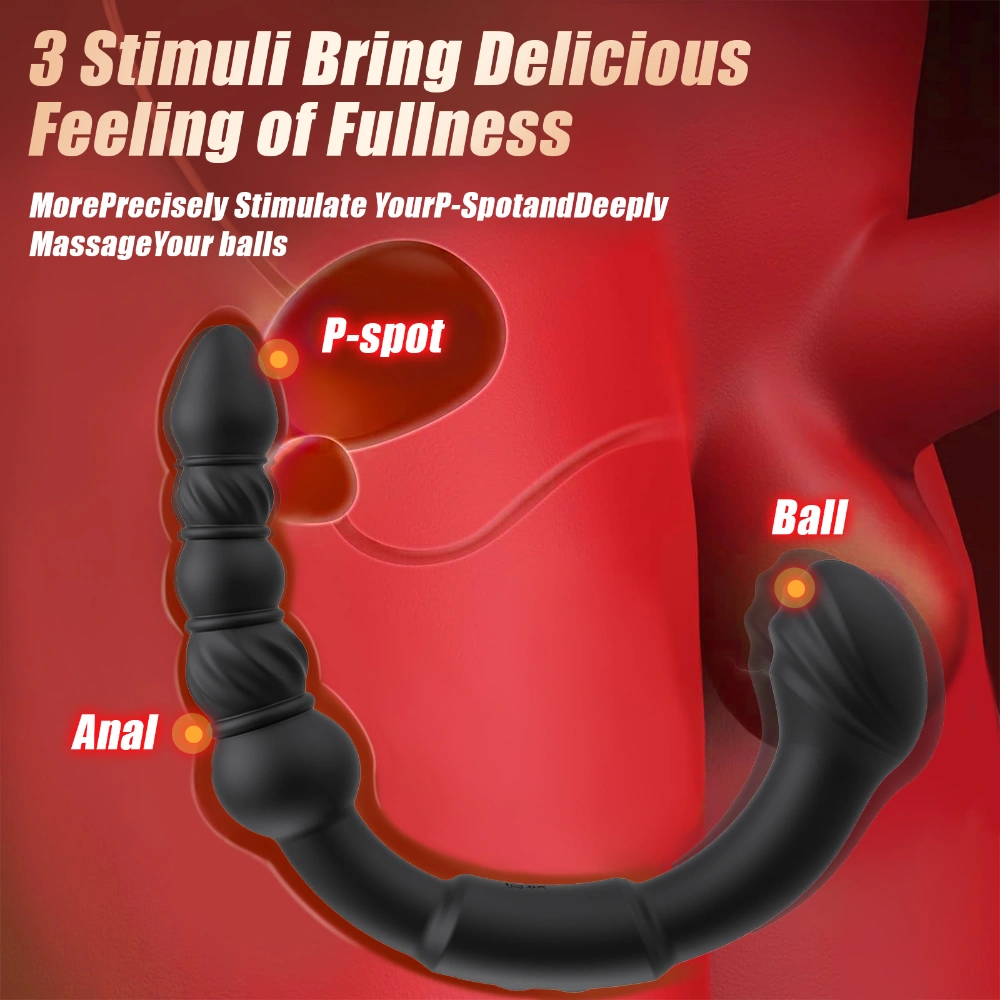 venusfun silicone anal hook prostate trainer