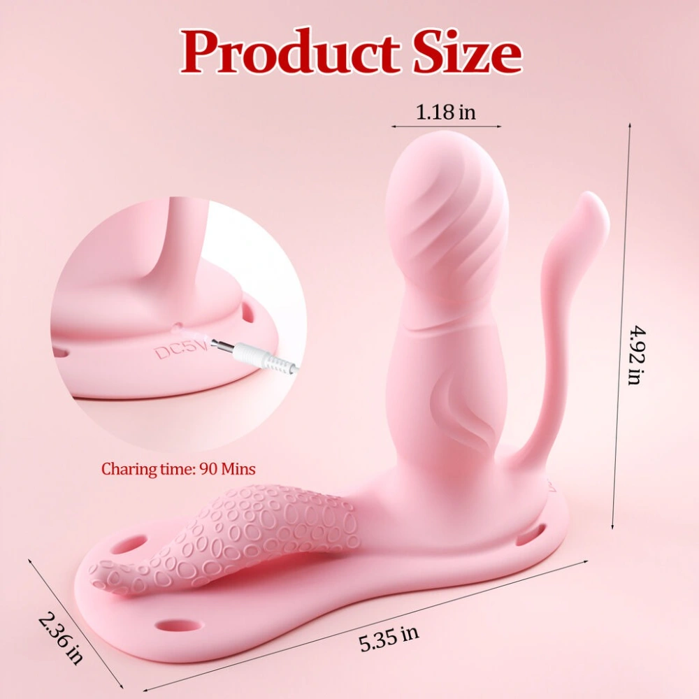 venusfun butterfly vibrator for women hands free wearable toy