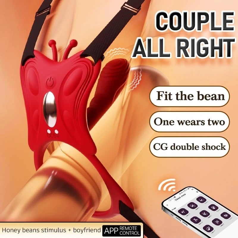 venusfun hands free wearable vibrator adjustable strap