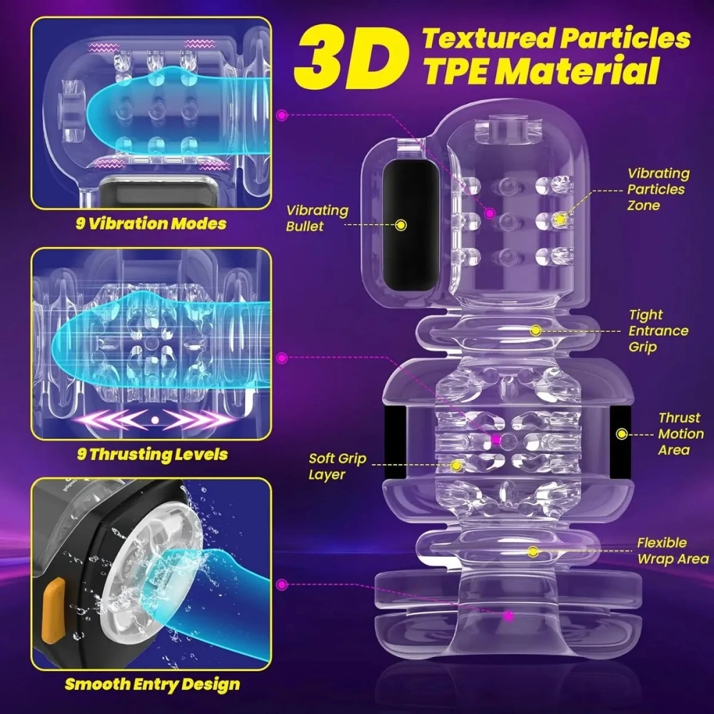 venusfun vibrating masturbation trainer