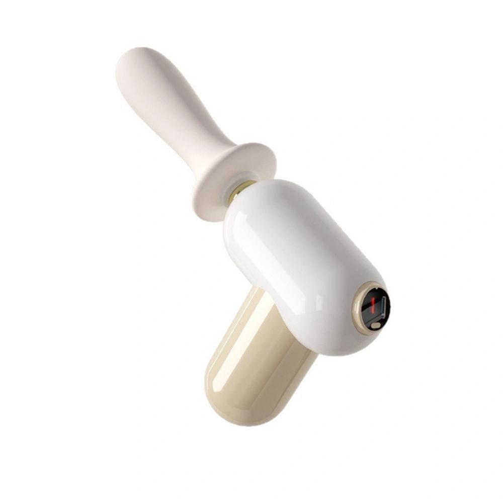 Venusfun Mini Thrusting Sex Machine Powerful Telescopic Vibrator AV Wand Massager w/ Multi Speeds
