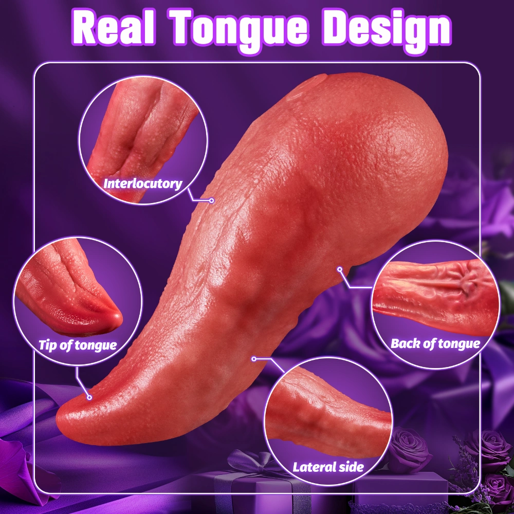 soft silicone tongue licking massager for women g spot stimulation