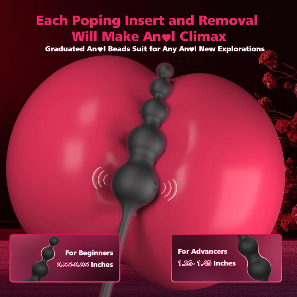 remote control butt plug anal sex stimulation toy