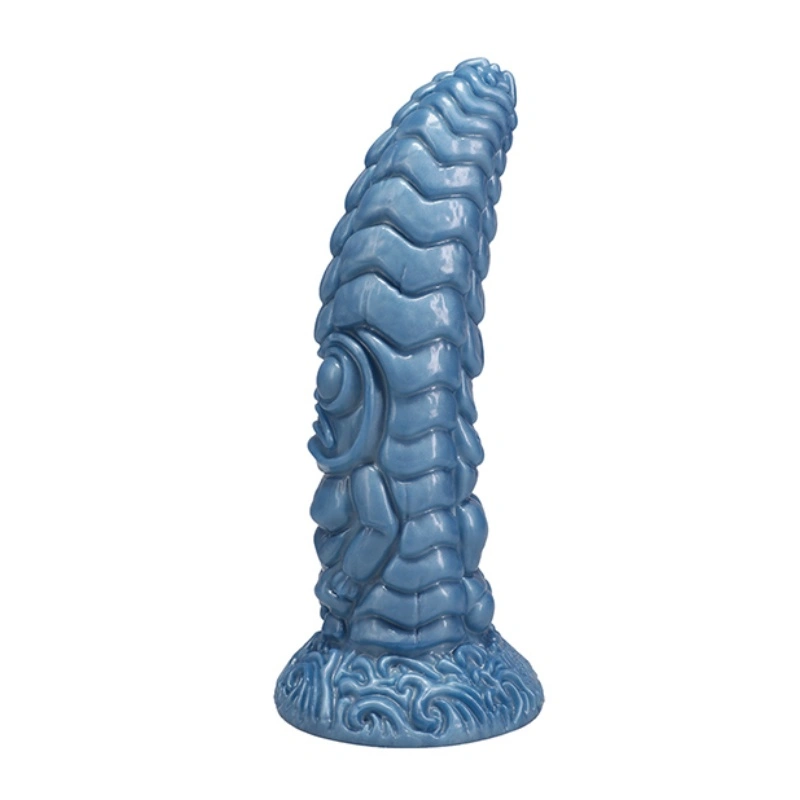 polynesian pleasures wai lealea dildo ocean blue 8.25 inch