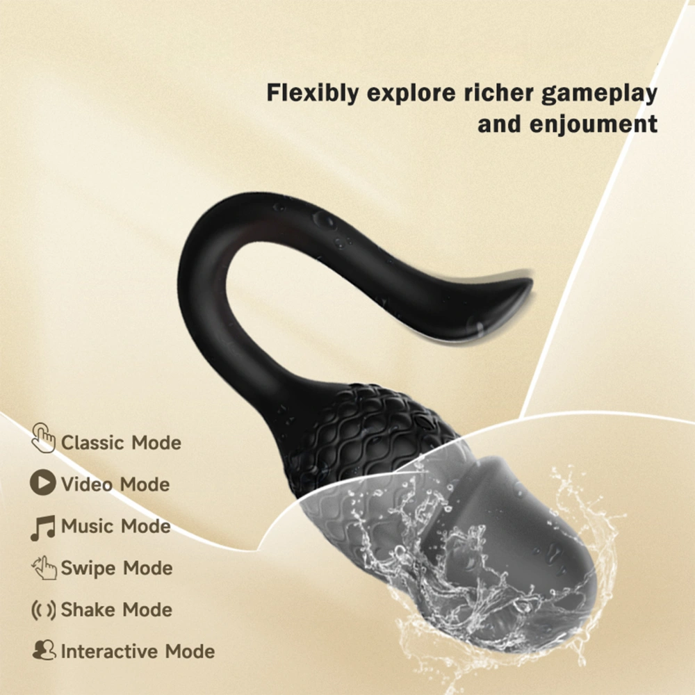 Venusfun Wearable Panty Vibrator Glans Shaped Silicone Vibe With Remote Control Quiet Massager