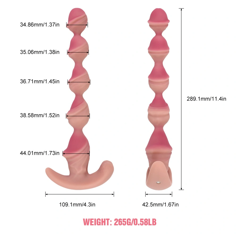 wearable slim butt plug anal beads best quality