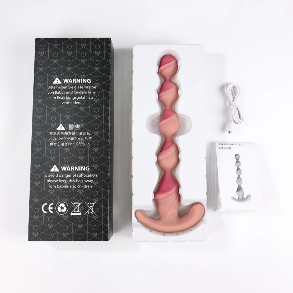 wearable slim butt plug anal beads waterproof