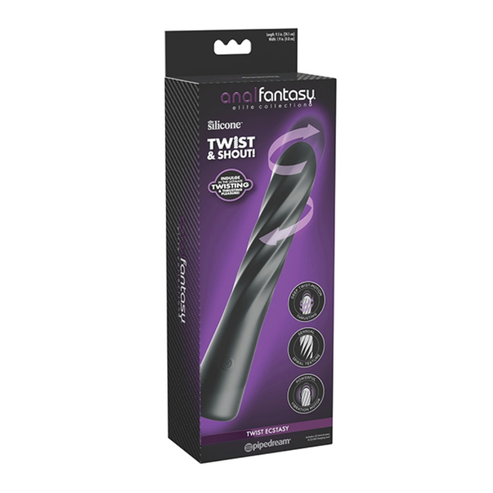 pipedream anal fantasy elite twist ecstasy for anal play