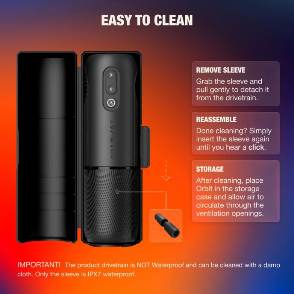 arcwave orbit app controlled stroker