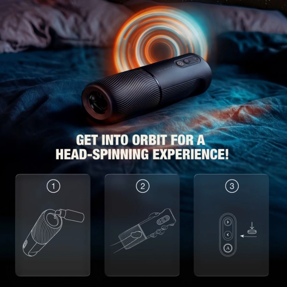 arcwave orbit rechargeable male pleasure device smart control interface