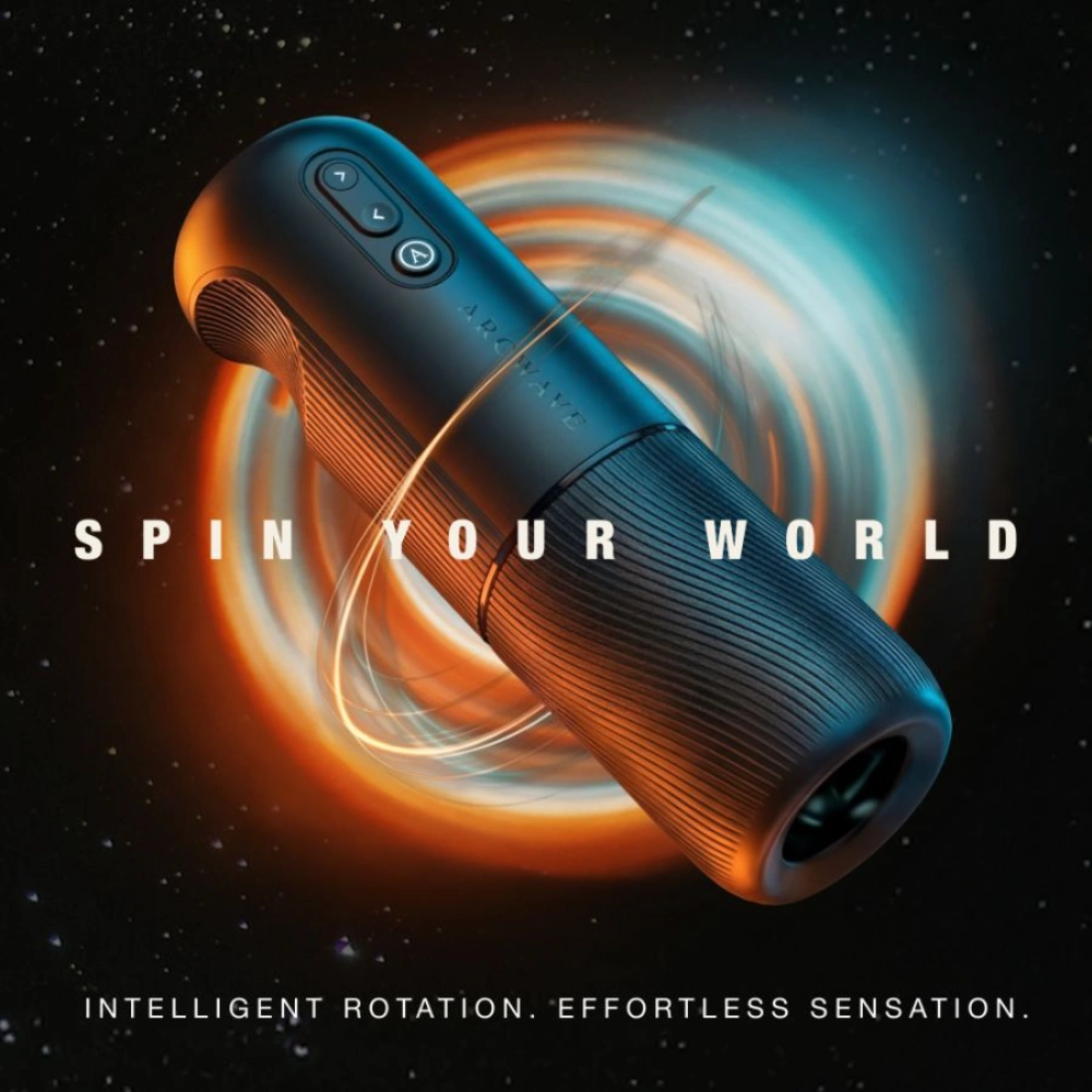 arcwave orbit silicone sleeve masturbator close up texture detail