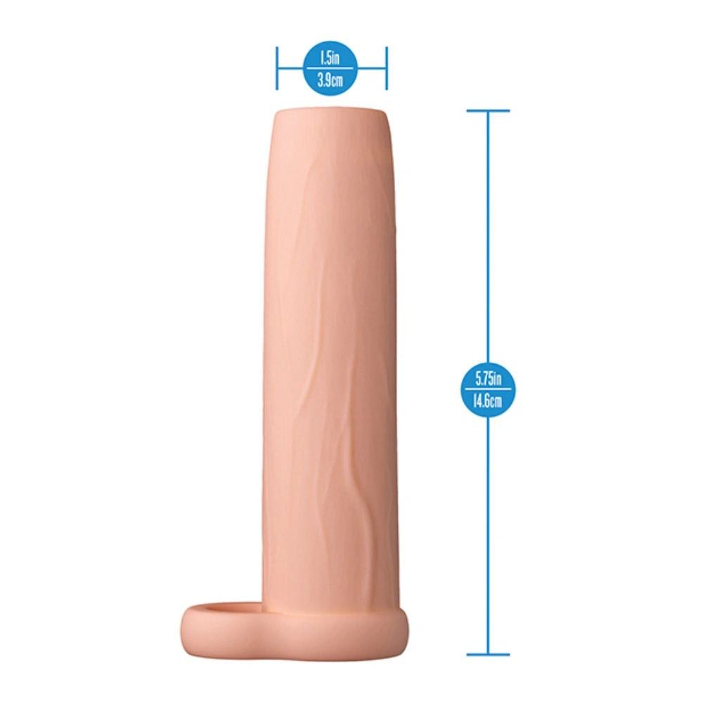 blush girth boosting realistic cock extender