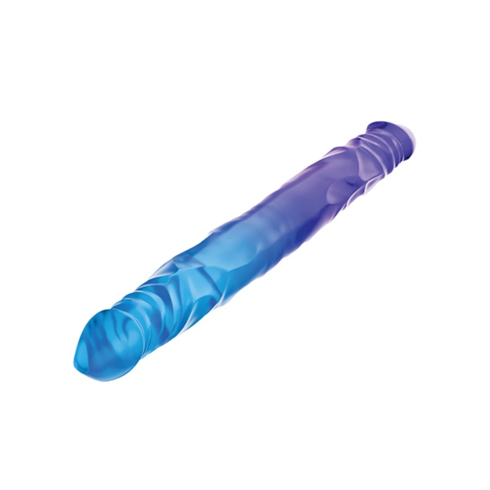blush flexible double dildo 14 inch sugar stud lesbian toy