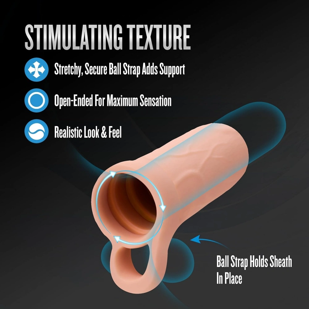 blush male performance penis extender sleeve