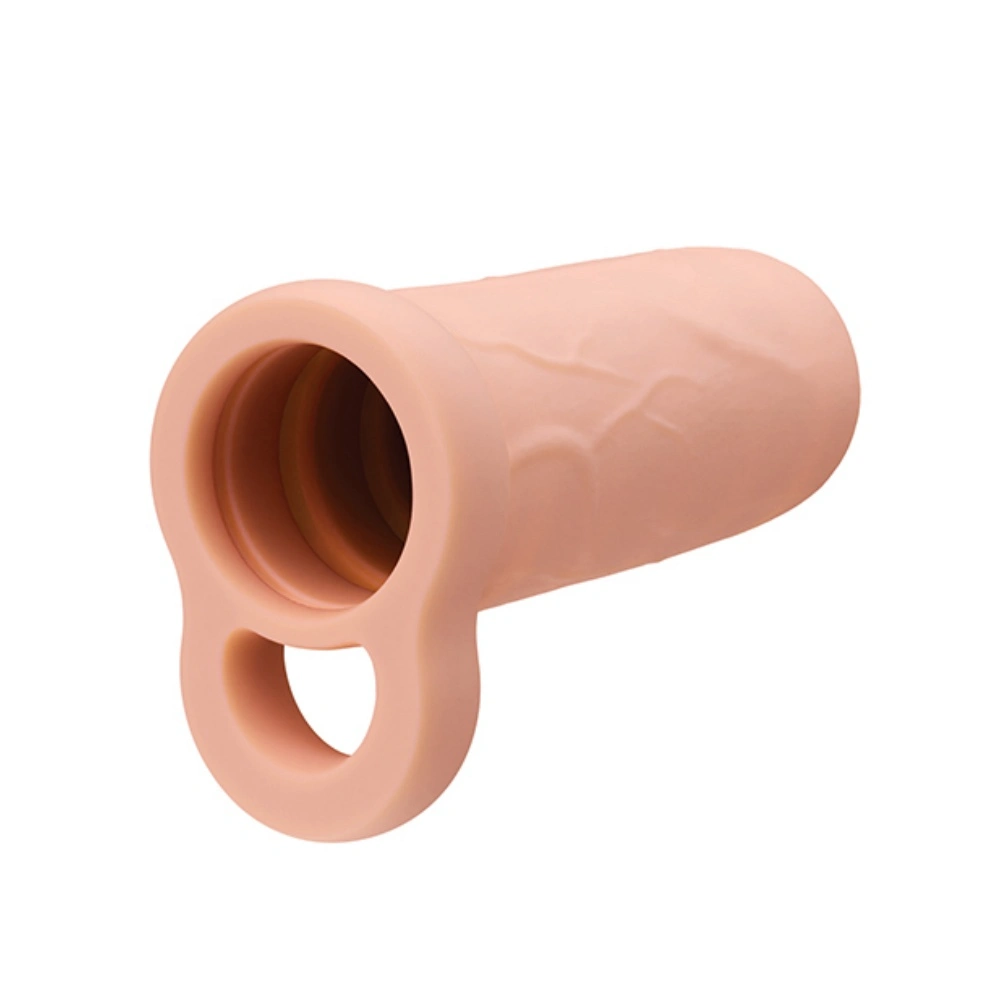 blush male cock sleeve girth enhancement soft tpe material sleeve