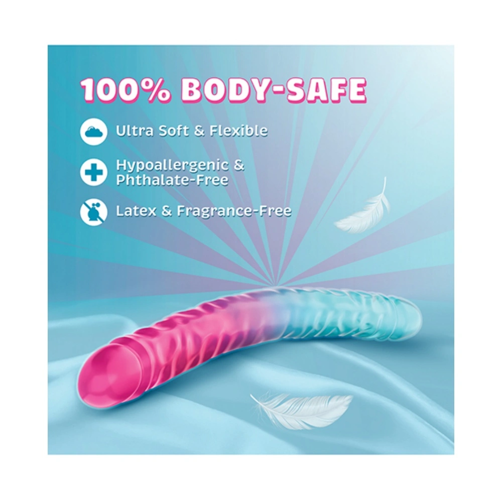 blush b yours double ended dildo soft realistic fun