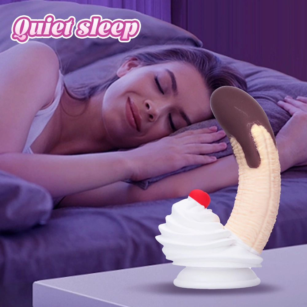 chocolate dipped banana split premium silicone dildo