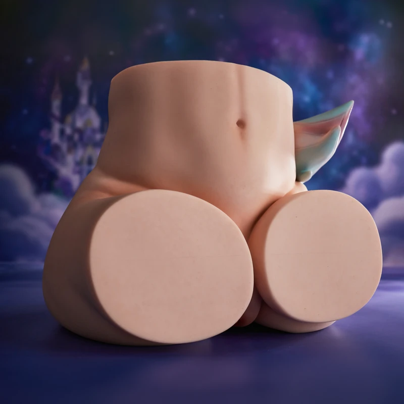 Climax PA Razor Silicone Fantasy Butt Torso Dual Channel Masturbator Realistic Body Sex Toy