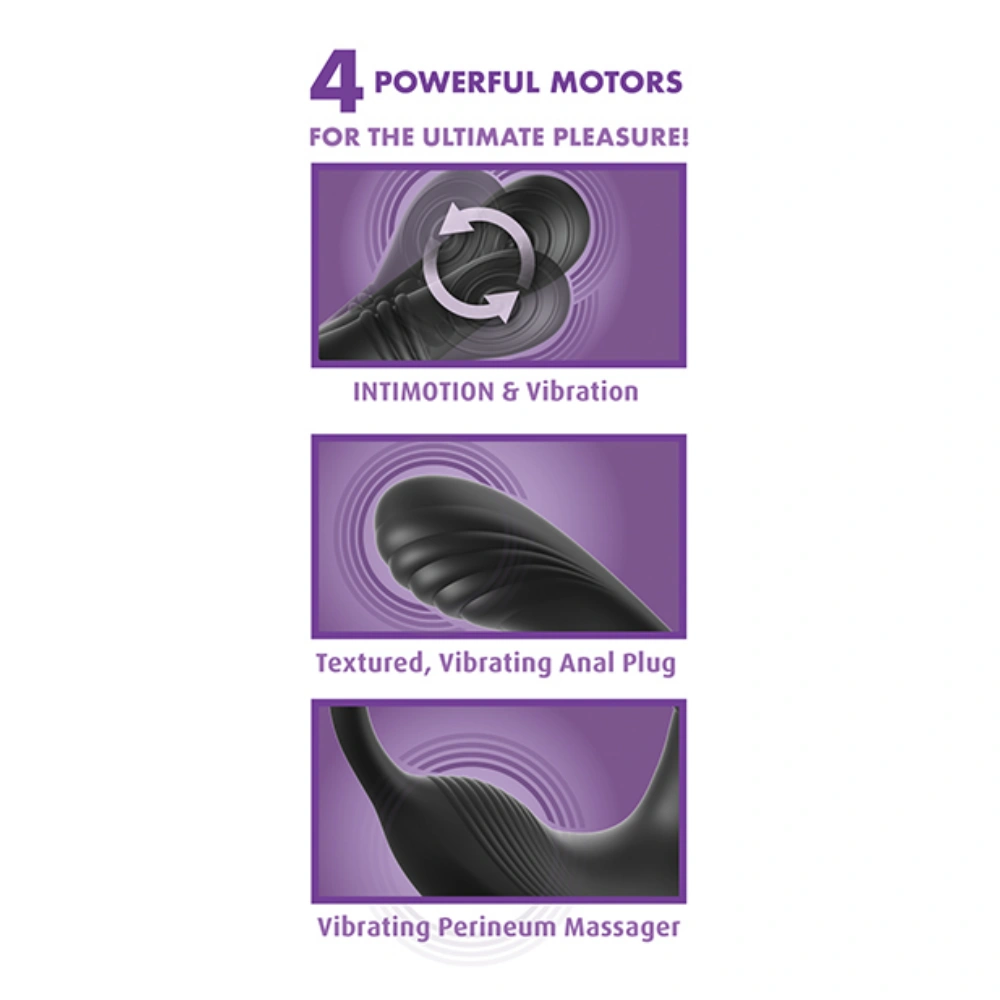 pipedream anal fantasy elite ass gasm intimotion cock ring prostate massager best quality