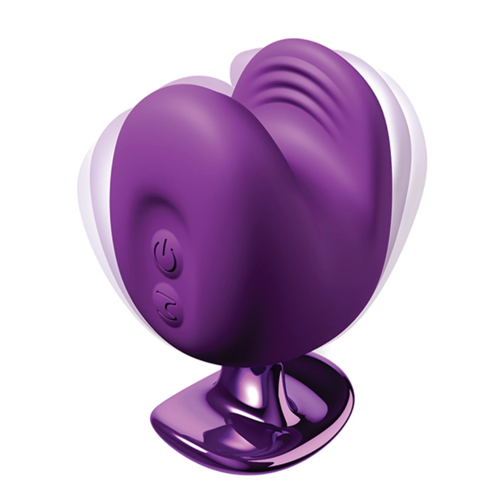 Pipedream Fantasy For Her Luv Bites Nipple Clamps Vibrating Breast Stim Silicone Mini Vibrator