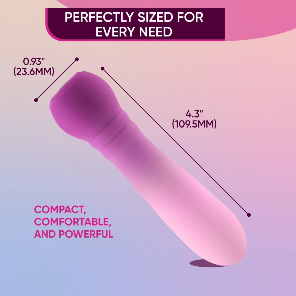 femme funn ultra bullet silicone clit nipple stimulator