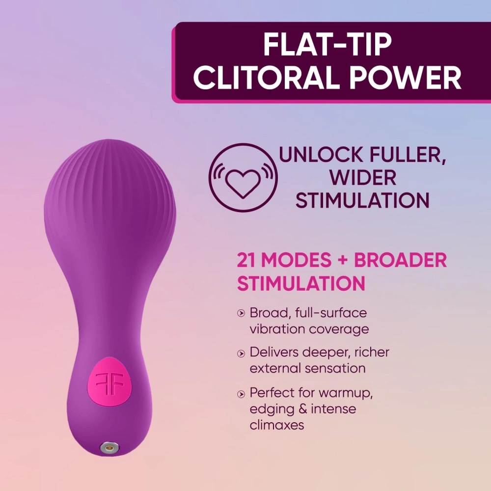 femme funn solia bullet vibrator 21 modes silicone