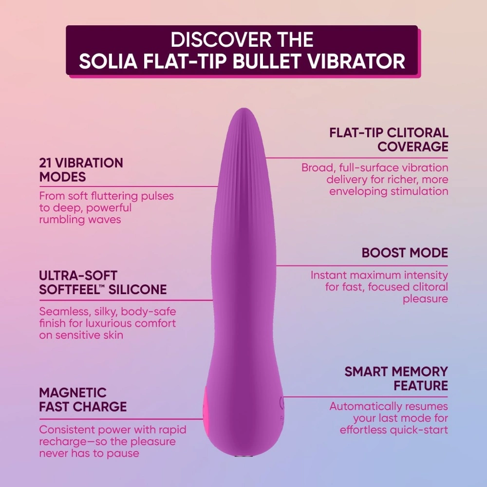 femme funn solia clitoral stimulator mini vibrator