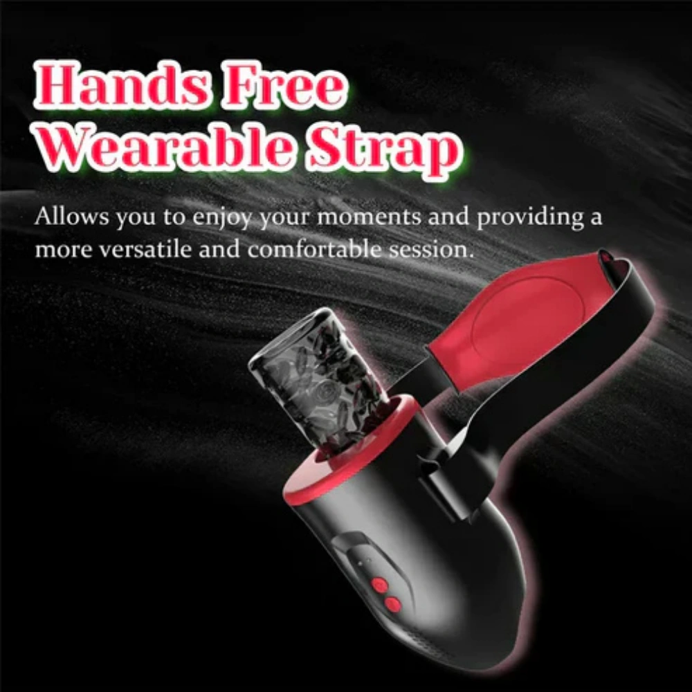 hands free wearable automatic masturbator safe material