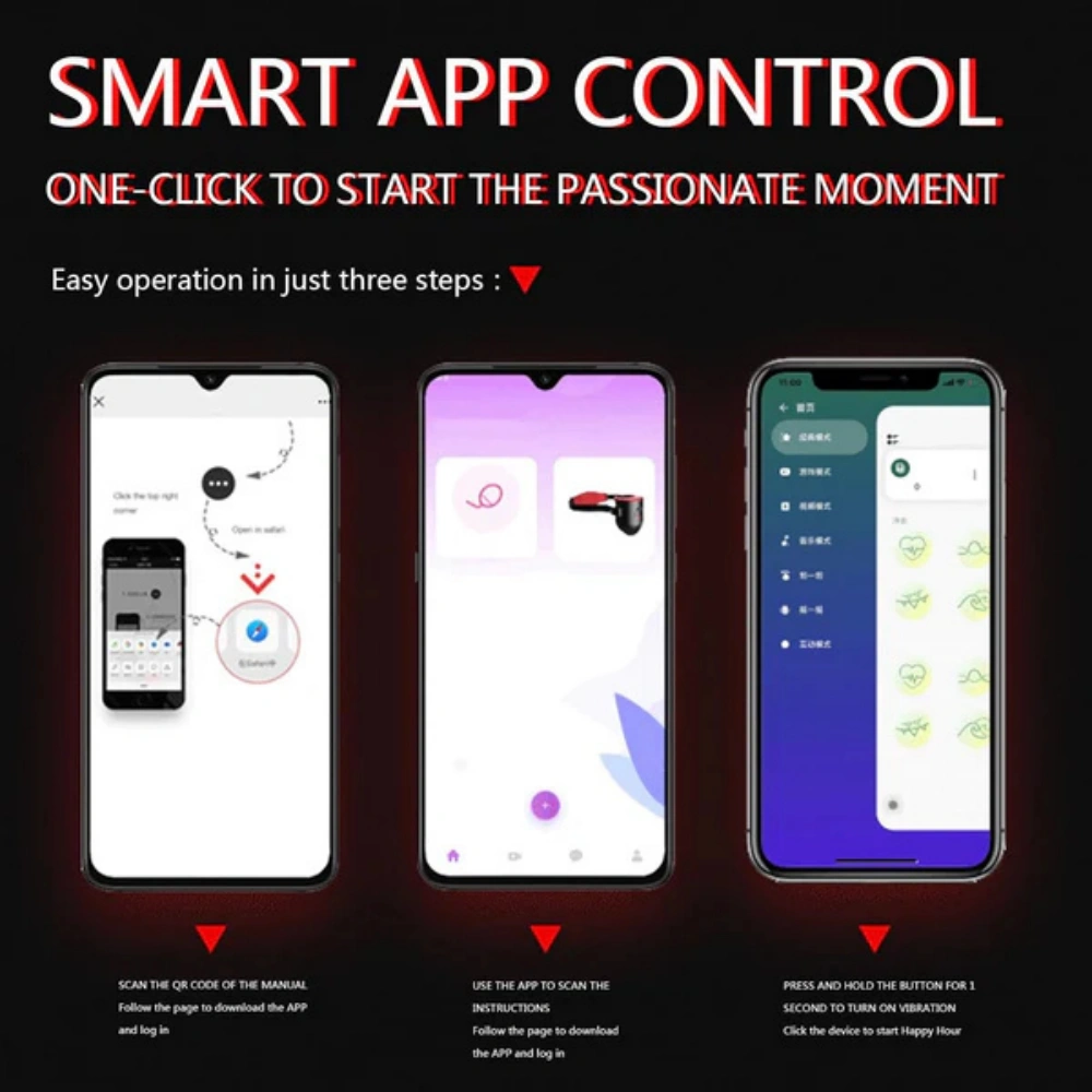 hands free wearable automatic masturbator app control