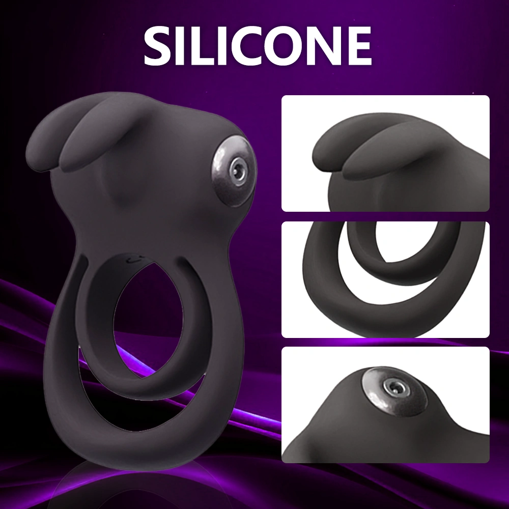 maxtasy double ring cock ring vibrating ring penis for couples