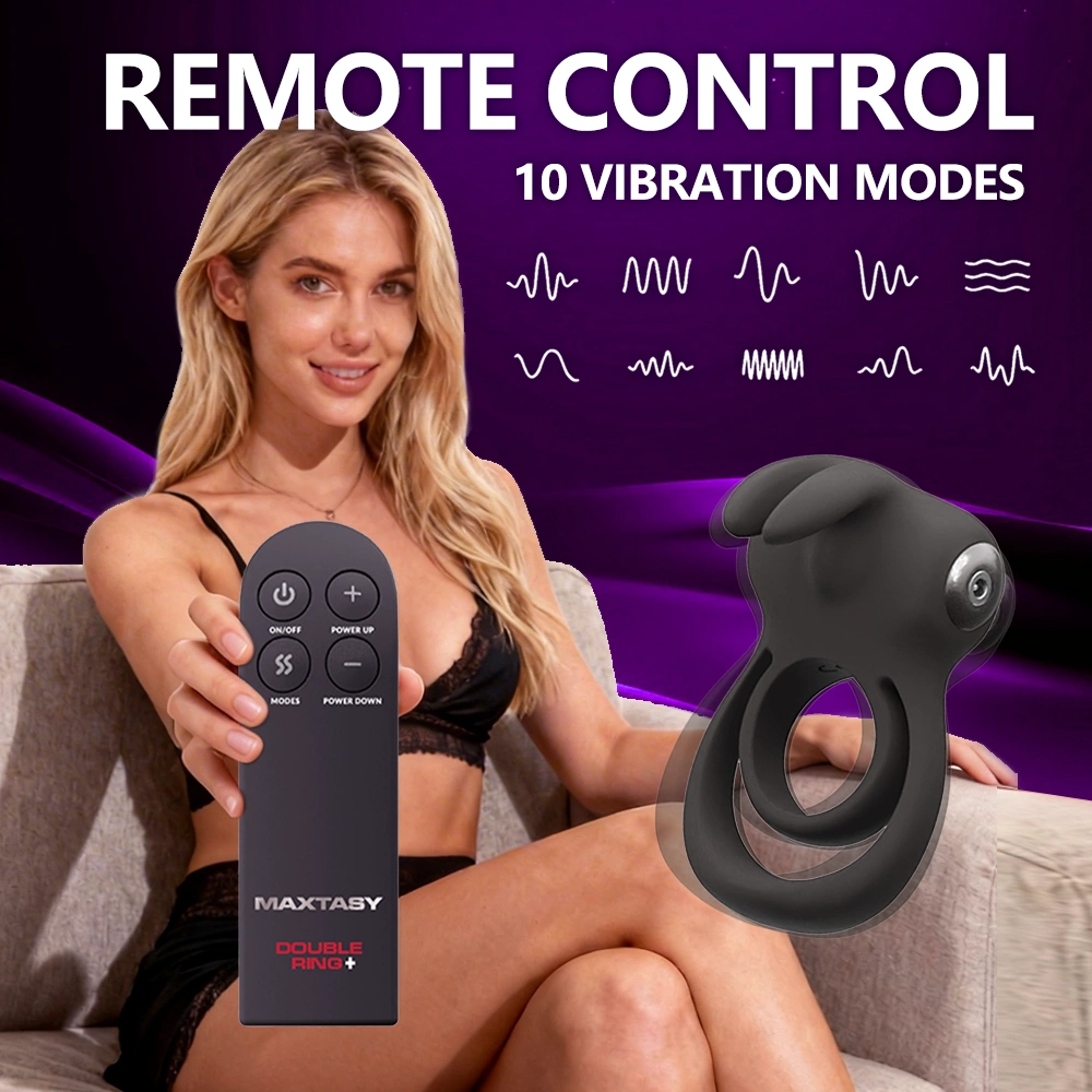 maxtasy double ring cock ring vibrating ring penis best cock ring