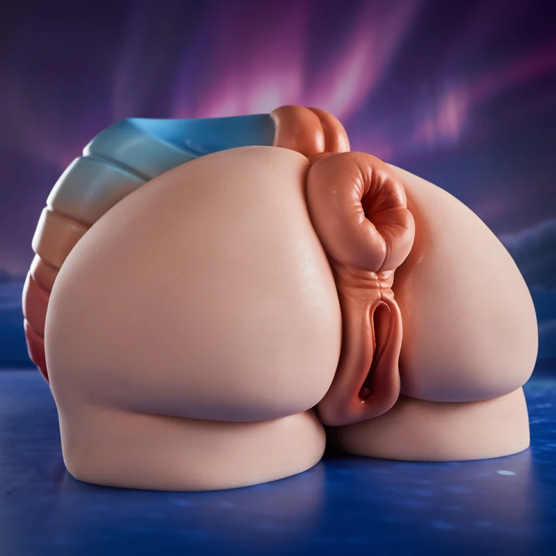 Climax PA-Ray Butt Torso Anime Silicone Sex Doll Dual Channel Ponytail Fantasy Toy for Men