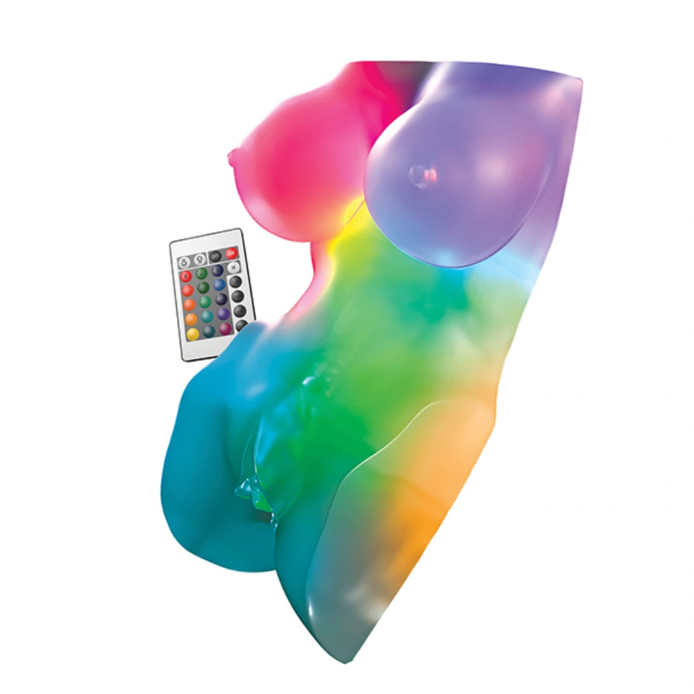 PDX Elite Go-Go Bator LED Mega Masturbator Torso Sex Doll TPE Realistic Male Masturbator