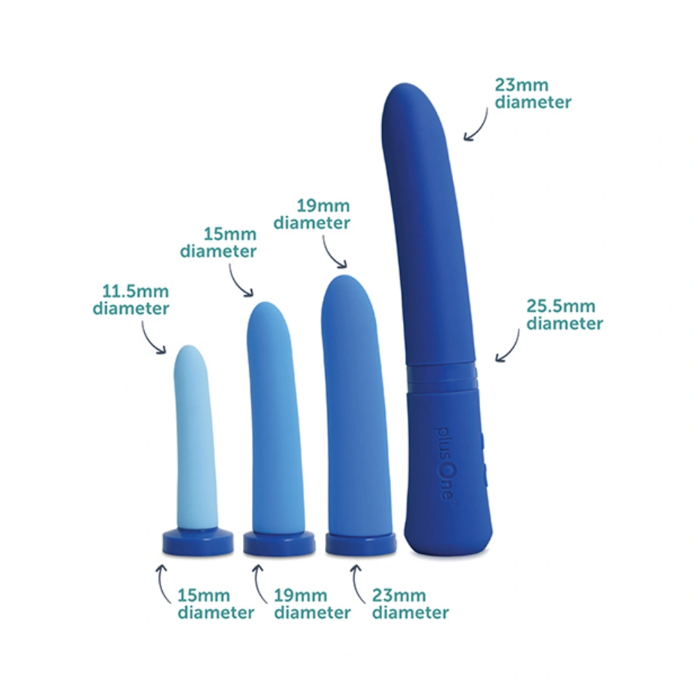 plusone vaginal dilator set 4 pcs silicone dildo best quality