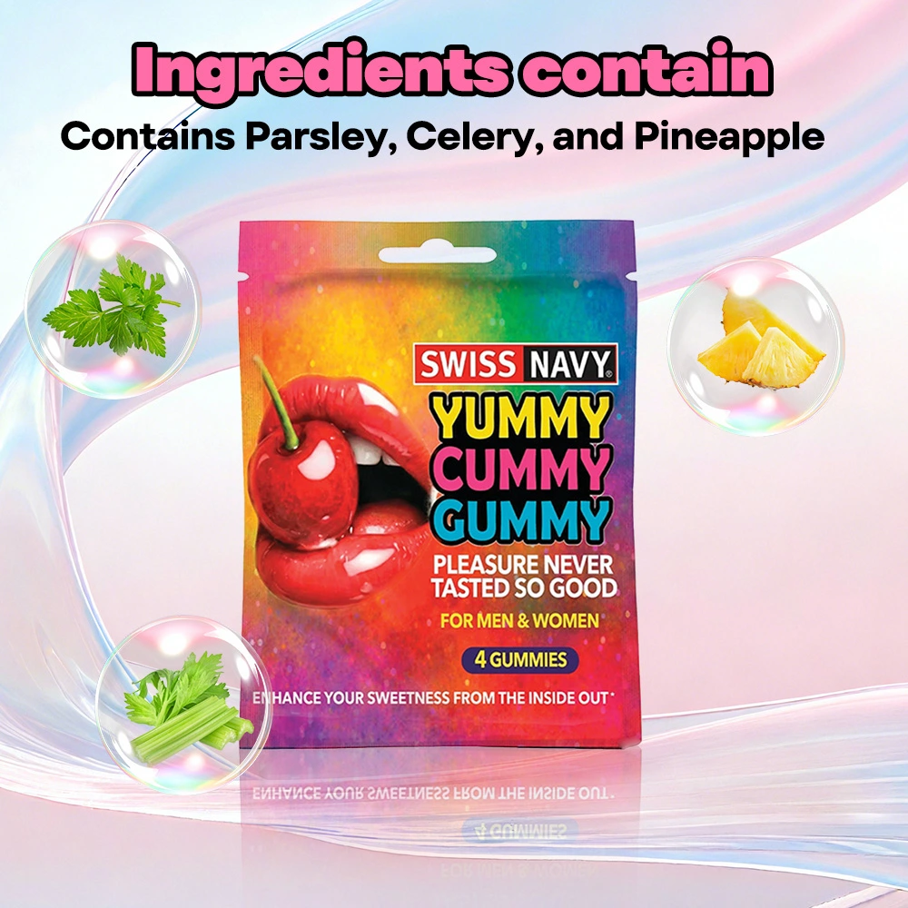 swiss navy yummy cummy gummies 4 ct