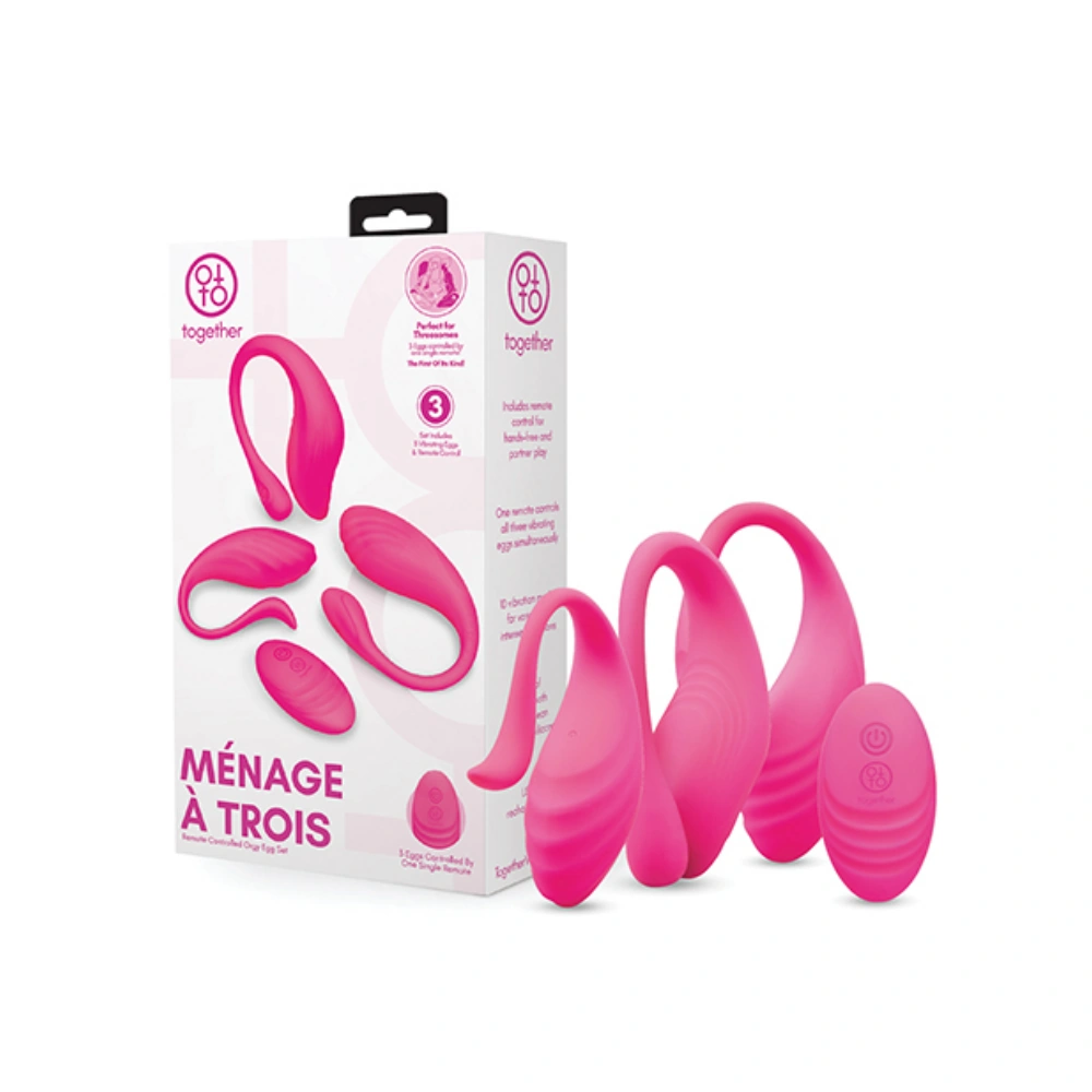 together menage a trois remote control orgy egg vibrator new type