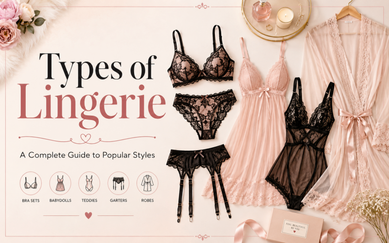 Types of Lingerie: A Complete Guide to Popular Styles