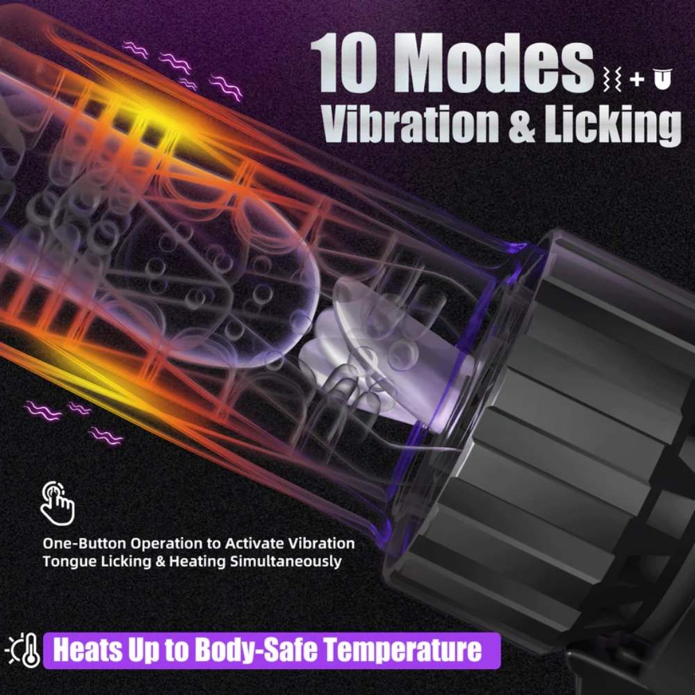 venusfun rotating thrusting vibrating male sex toy