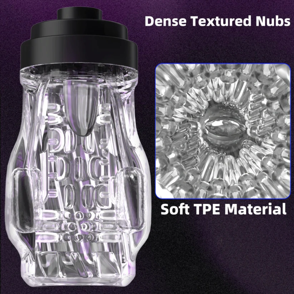 venusfun 5 in 1 male masturbator heating vibration toy