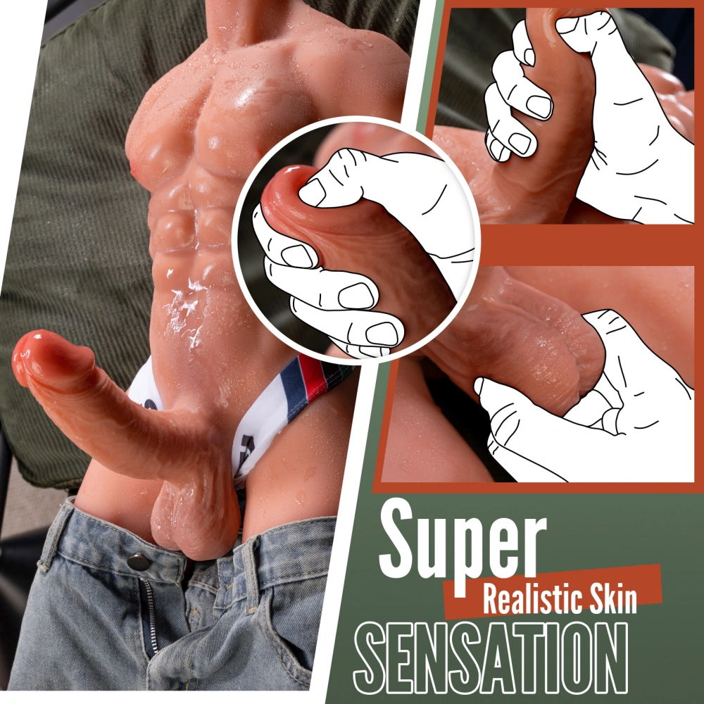 19lbs male sex doll realistic torso sex doll best quality