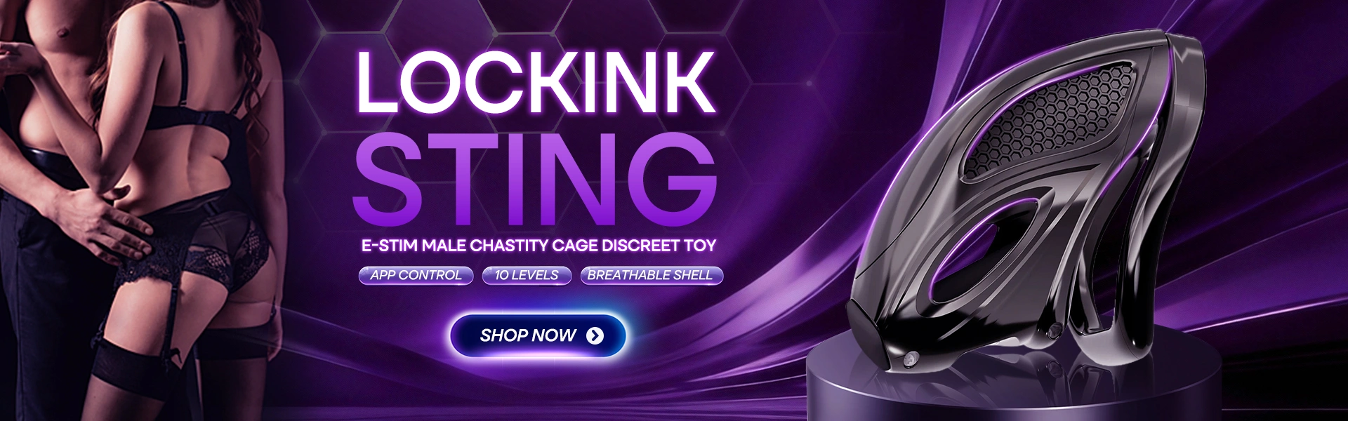 LOCKINK STING Chastity Cage