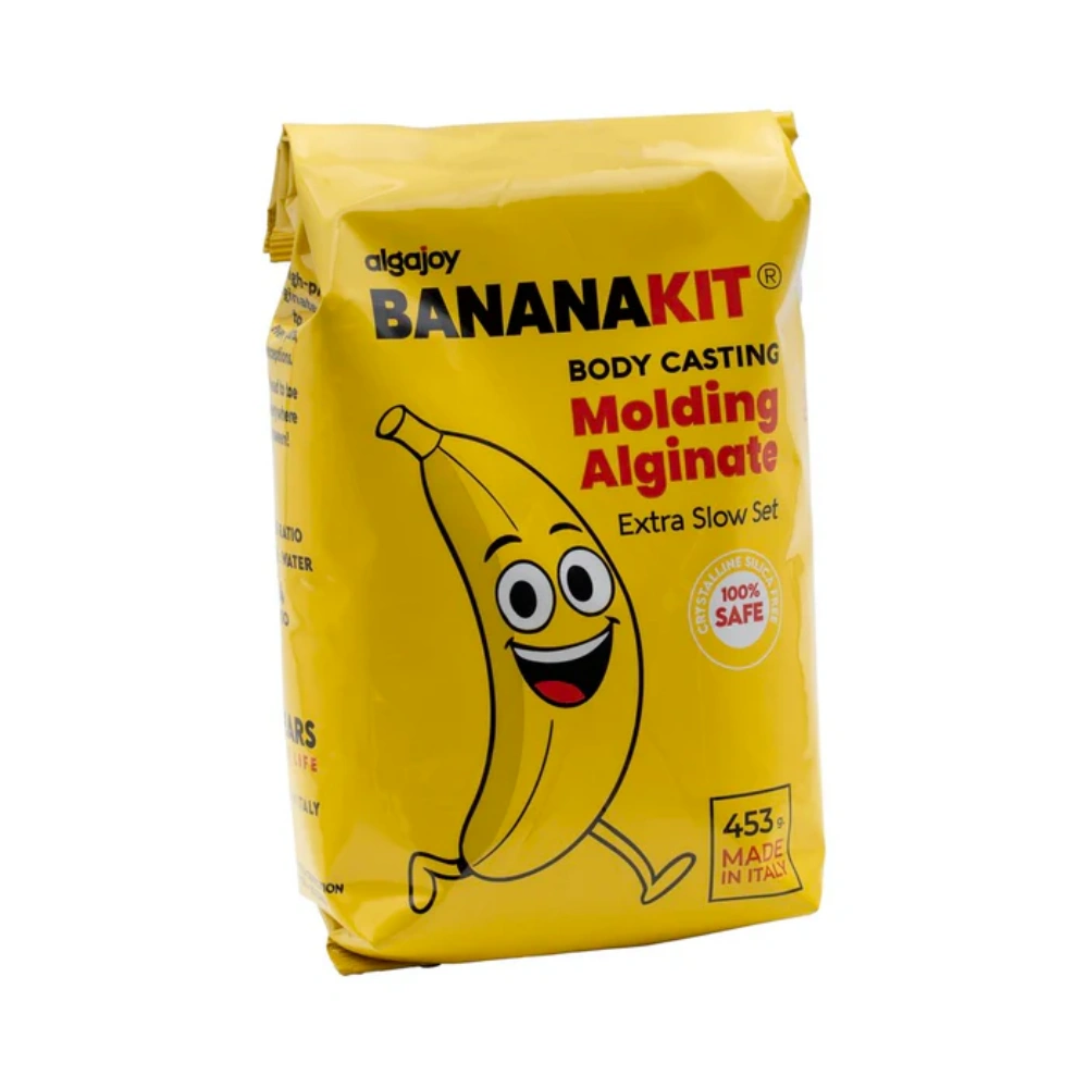 Bananakit Molding Alginate Powder Refill Skin Safe Dental Grade Alginate for Body Casting