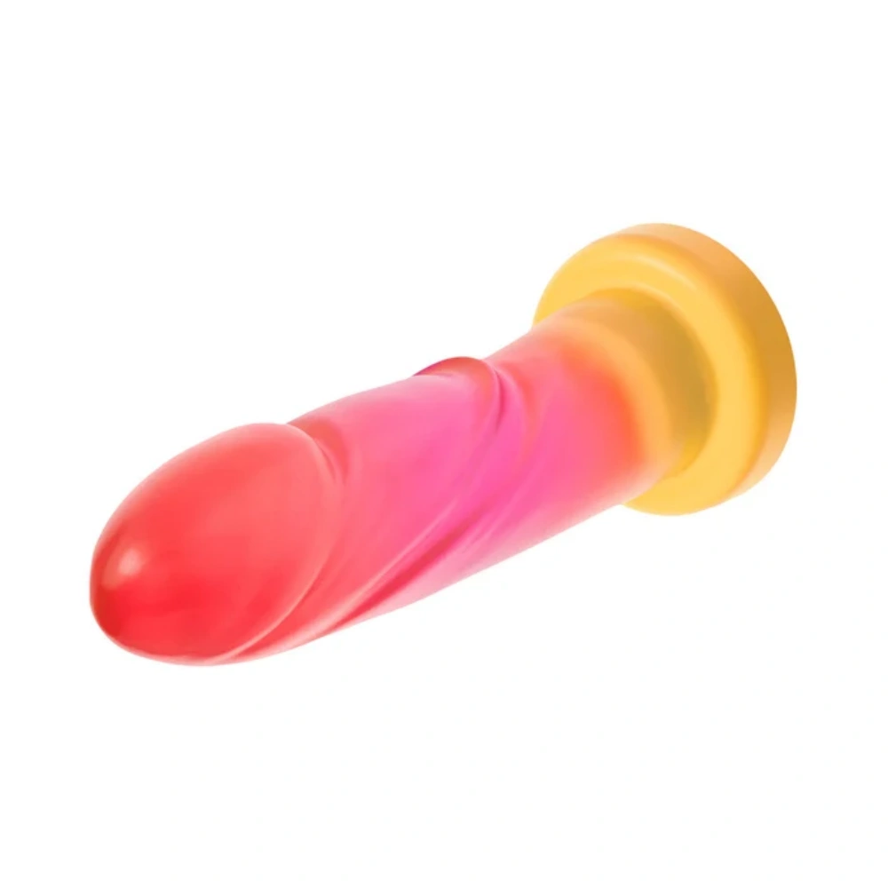 blush avant flexible curved dildo