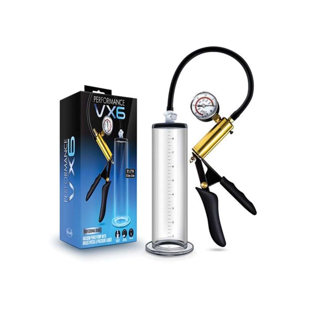 Blush Performance VX6 Penis Pump Cock Trainer Vacuum Penis Pump For Better Performance