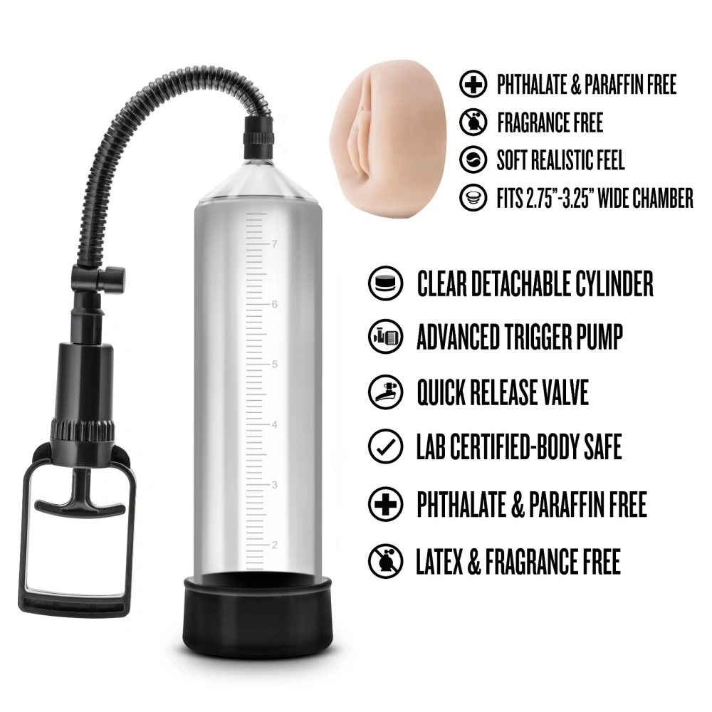 blush performance vx5 pump penis pump easy use