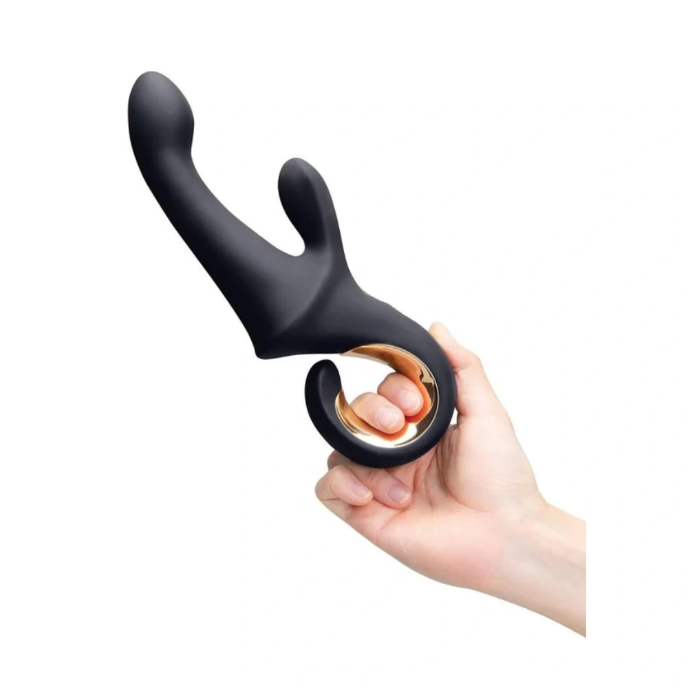 Bodywand G-Play Dual Stim Squirt Master Curved G Spot Clitoral Massager for Intense Orgasms