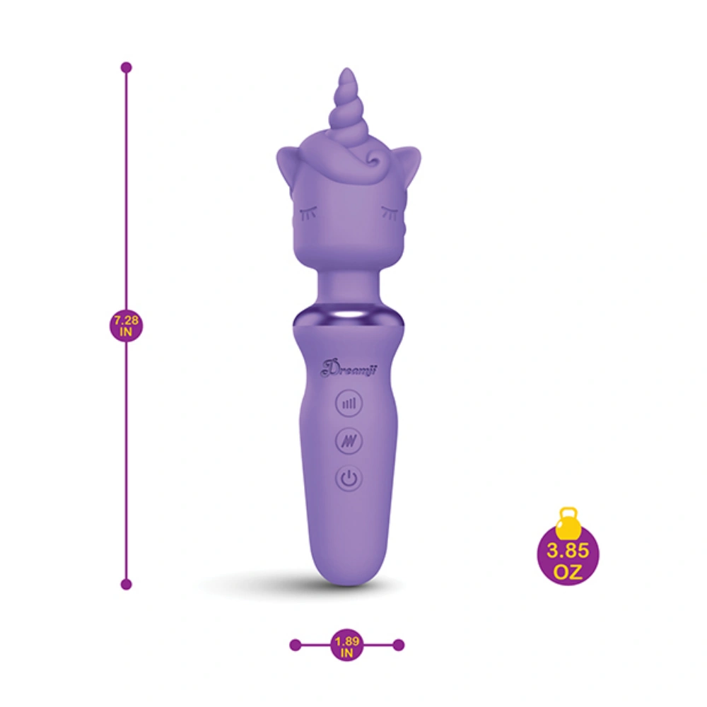 dreamii powerful unicorn wand vibrator easy use