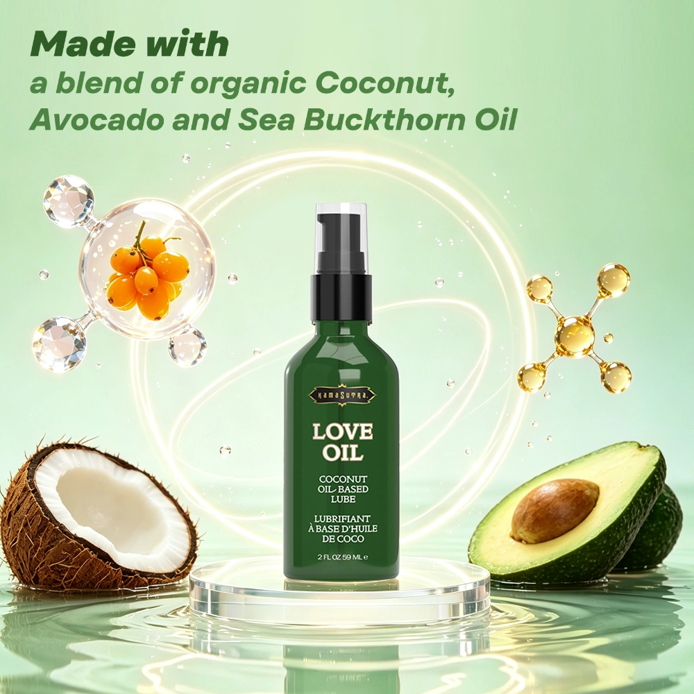 kama sutra love oil coconut oil based lube