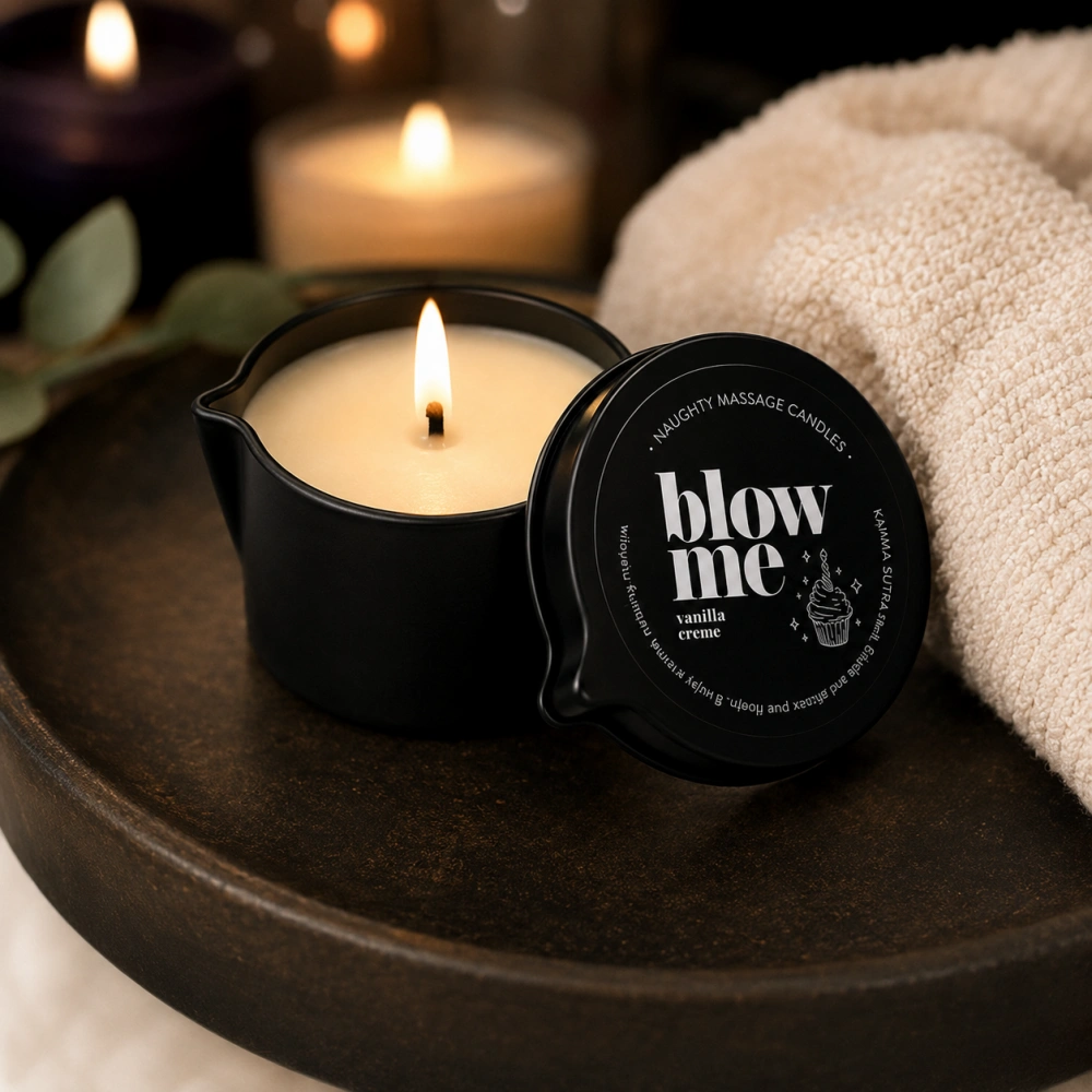 kama sutra warming body oil massage candle
