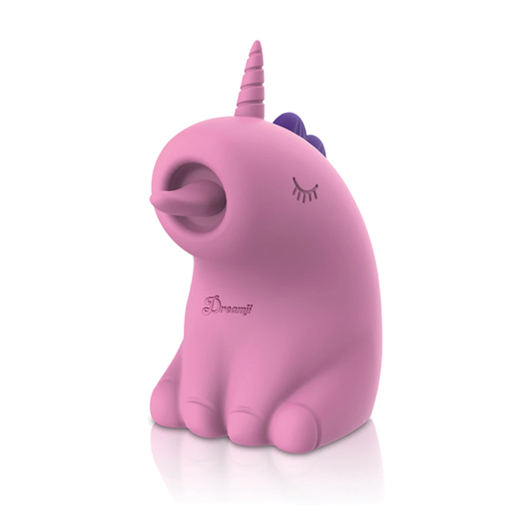Dreamii Licking Unicorn Stimulator Clitoral Vibe Pussy Licking Handheld Vibrator Beginner Friendly